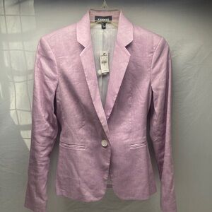 Express Women's Light Pink Blazer